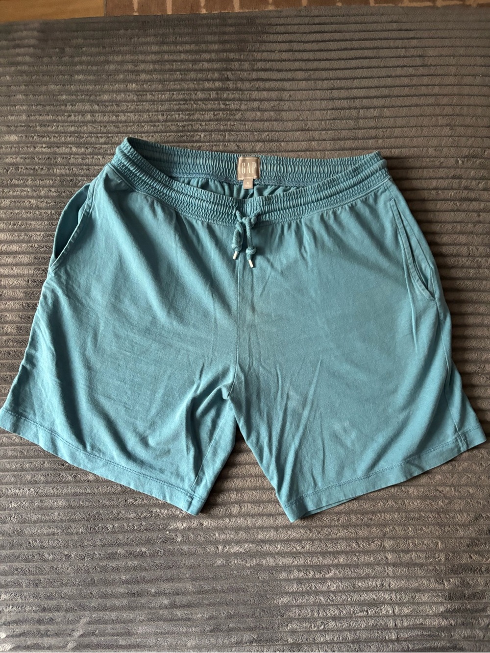 GAP Men's Teal Athletic Shorts